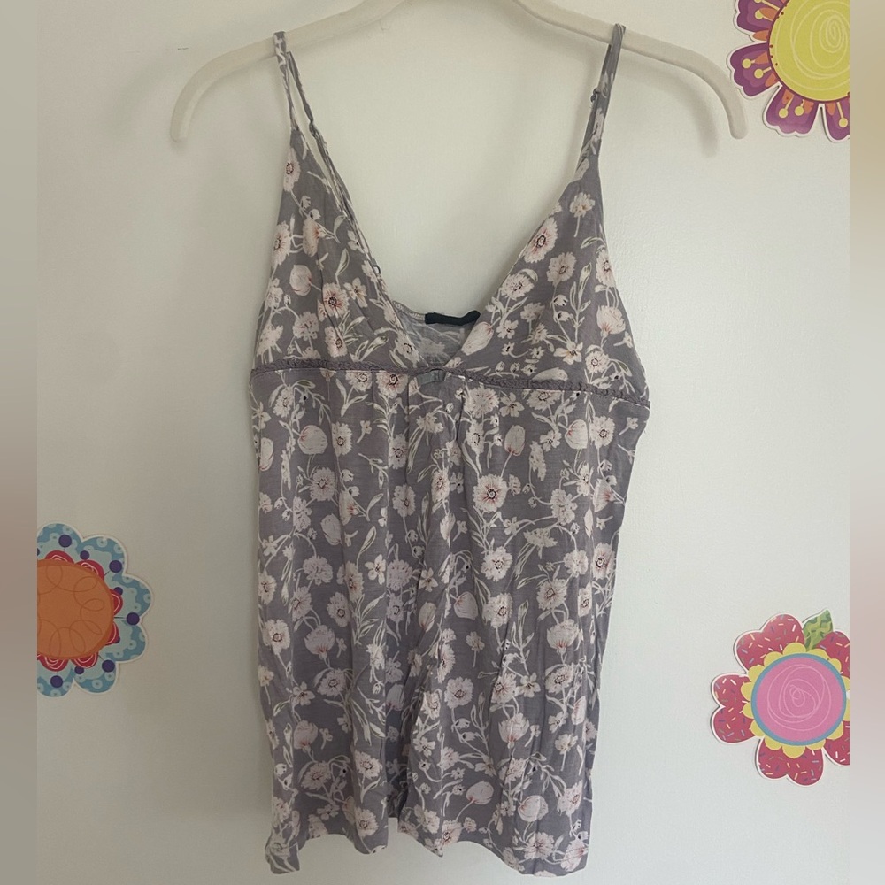 Cream Camisole with Spaghetti Straps and Fitted Style